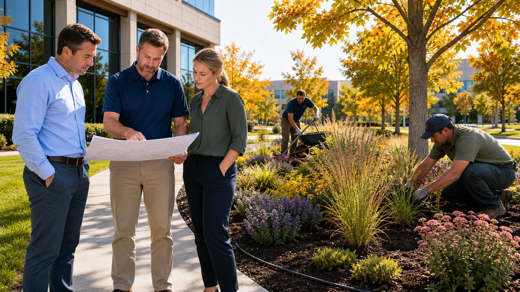 Smart Commercial Landscaping Choices for Ann Arbor Properties